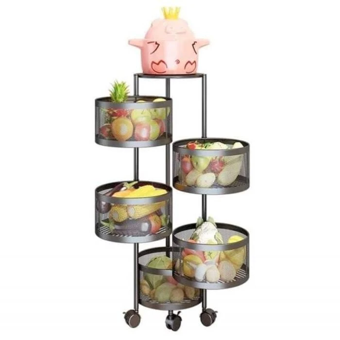 5-Layer Multifunctional Kitchen Rack - Image 2