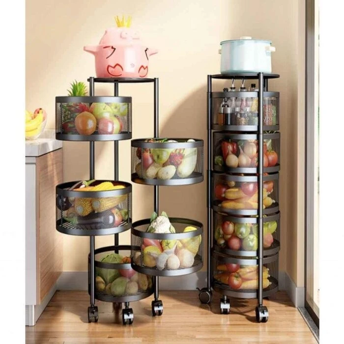 5-Layer Multifunctional Kitchen Rack - Image 4